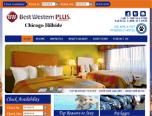 Tablet Screenshot of chicagohillsidehotel.com